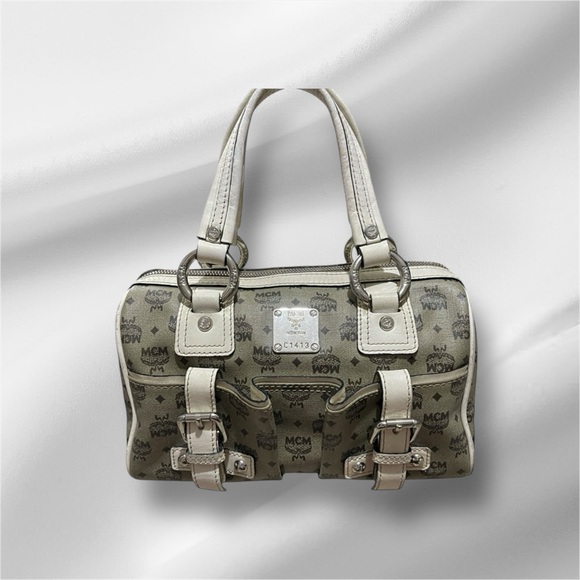 MCM Handbags - MCM Viseto Small Boston Bag EUC